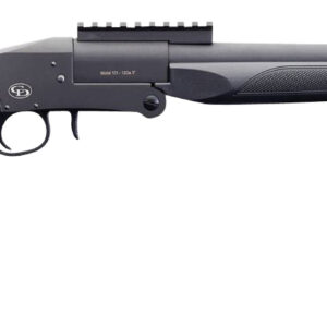 Charles Daly 930269 101 Turkey 12 Gauge Break Open 3" 1rd 20" Black Steel Barrel & Receiver, Fixed Black Synthetic Stock