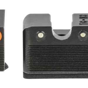 TruGlo TG231G2MC Tritium Pro  Black | Green Tritium Orange Outline Front Sight Green Tritium Rear Sight