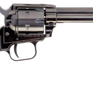 Heritage Mfg RR22MB4BHBPRL Rough Rider  22 LR 22 WMR 6 Shot 4.75" Black Oxide Steel Barrel, Black Oxide Frame Zinc Alloy Frame, Black Oxide Cylinder, Altamont Black Pearl Grip, Exposed Hammer