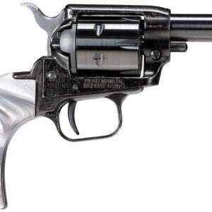 Heritage Mfg BK22B3GPRL Barkeep  22 LR 6 Shot, 3" Black Oxide Steel Barrel, Black Oxide Zinc Alloy Frame, Black Oxide Cylinder, Gray Pearl Grip, Manual Safety, Exposed Hammer