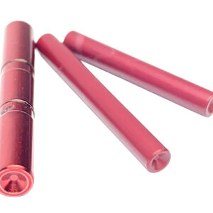 Cross Armory CRG5PSRD 3 Pin Set Dimpled Compatible w/Glock 17/19/26/34 Gen5 Red Steel Pistol