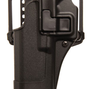Blackhawk 410568BKL Serpa CQC  OWB Size 68 Matte Black Polymer Belt Loop/Paddle Compatible w/Glock 43 Left Hand