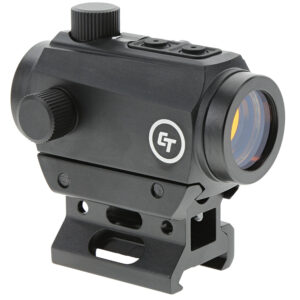 Crimson Trace 0102030 CTS-25  Matte Black 1x20mm 4 MOA Red Dot Reticle, Picatinny Rail Mount