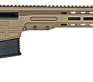 Barrett 18491 MRAD  308 Win 22" 10+1 Flat Dark Earth Cerakote Flat Dark Earth Folding with Adjustable LOP Stock Black Polymer Grip Right Hand