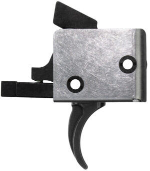 CMC Triggers 91505 Drop-In Single-Stage Curved Trigger w/ 3-3.50 lbs Draw Weight, Large Pin model with Black Finish