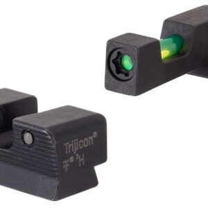 Trijicon 601116 DI Night Sight Set  Green/Tritium/Fiber Optic Front Sight-Green Tritium Black Outline Rear Sight Springfield Armory XD/XD-M/XD Mod.2