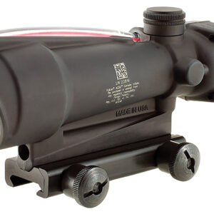Trijicon 100145 ACOG  Matte Black 3.5x35mm Illuminated Red Chevron .223/5.56 BDC Reticle