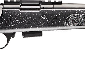 Bergara Rifles BMR002 BMR Carbon Fiber Full Size 22 LR 5+1/10+1 18" Matte Blued Carbon Fiber/Steel Threaded Barrel & Drilled & Tapped Steel Receiver, Fixed Black/Gray Speckled Synthetic Stock
