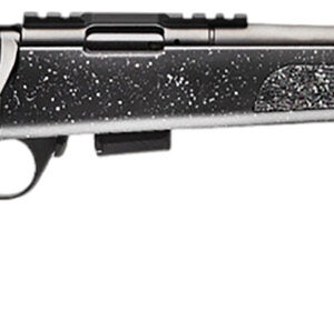 Bergara Rifles BMR004 BMR Carbon Fiber Full Size 22 WMR 5+1/10+1 20" Matte Blued Carbon Fiber/Steel Threaded Barrel & Drilled & Tapped Steel Receiver, Fixed Black/Gray Speckled Synthetic Stock