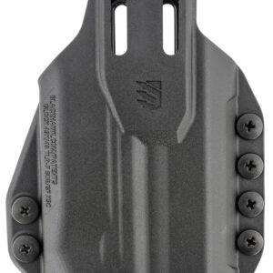 Blackhawk 416476BK Stache  IWB Size 76 Black Polymer Belt Clip Compatible w/Glock 43X/48 w/SureFire XSC Ambidextrous