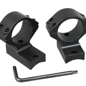 Talley 948749 Scope Mount/Ring Combo  Black Anodized Aluminum 1" Tube Kimber 84M Medium Rings 0 MOA