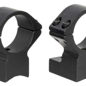 Talley 95X702 Scope Mount/Ring Combo  Black Aluminum 1" Tube Winchester Model 70 High Rings 0 MOA