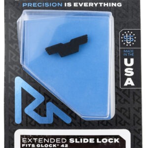 Rival Arms RARA80G004A Slide Lock  Extended Glock 42 Black QPQ Stainless Steel