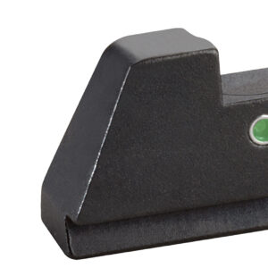 AmeriGlo GL391 Optic Compatible Sight Set for Glock  XL Tall Green Tritium LumiGreen Outline Front Sight-Green Tritium  Rear Sight