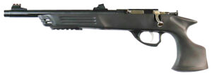 Crickett KSA793 Adult Pistol 22 WMR 1rd Blued Barrel 10.50" Blued Steel Threaded Barrel, Black Synthetic Grips