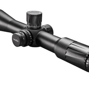 Eotech VDU318FFH59 Vudu FFP Black Anodized 3.5-18x50mm 34mm Tube Illuminated Horus H59 MRAD Reticle Features Throw Lever