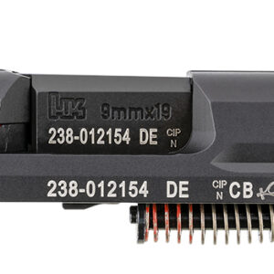 HK 51001081 VP9 Optic Ready Slide Black Steel with Tall Sights & Cover for HK VP9