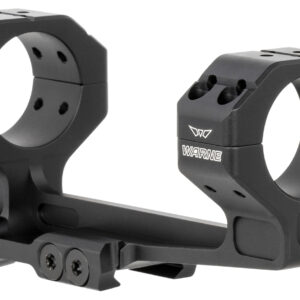 Warne 781820MOA Precision Cantilever Mount Scope Mount/Ring Combo Black Anodized 30mm 20 MOA