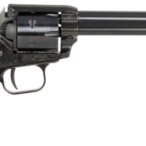 Heritage Mfg RR22B6GPRL Rough Rider  22 LR 6 Shot 6.50" Black Barrel & Cylinder Black Frame, Altamont Gray Pearl Grips