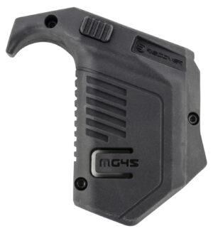 Recover Tactical MG4501 Angled Mag Pouch Double Stack, Black Polymer, 45 ACP/10mm Auto, Compatible w/ Glock