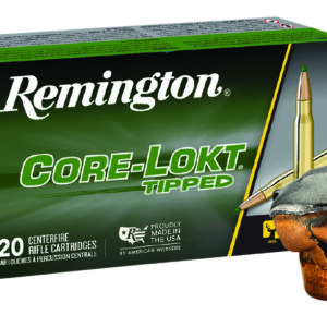 Remington Ammunition 29035 Core-Lokt Tipped 30-06Springfield 165gr Core-Lokt Tipped 20 Per Box/10 Case
