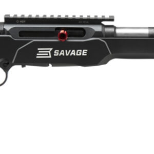 Savage Arms 47256 A22 Precision Lite 22 LR 18" Carbon Fiber Wrapped Barrel 10+1 Black Rec Black Adjustable MDT Aluminum Chassis Stock Black Polymer Grip Right Hand