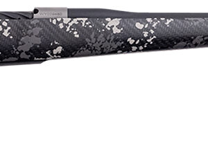 Weatherby MBT20N65RWR6B Mark V Backcountry 2.0 Ti 6.5 Wthby RPM 3+1 24" Barrel, Graphite Black Cerakote Metal Finish, Black with Gray/White Sponge Accents Peak 44 Blacktooth Stock