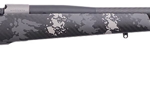 Weatherby MCT20N65RWR6B Mark V Backcountry 2.0 Ti 6.5 Wthby RPM 4+1 24" Carbon Fiber Wrapped Barrel, Graphite Black Cerakote Metal Finish, Black with Gray/White Sponge Accents Peak 44 Blacktooth Stock