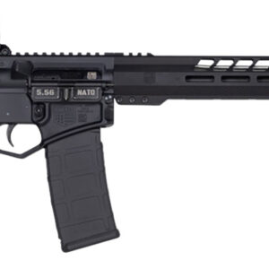 Diamondback DB1836K001 DB15  5.56x45mm NATO 16" 30+1 Black Adjustable Magpul CTR Stock Black Magpul MOE K2 Grip with Black Gold Lower