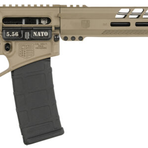 Diamondback DB1731K061 DB15  5.56x45mm NATO 16" 30+1 Flat Dark Earth Adjustable Magpul CTR Stock Black Magpul MOE K2 Grip with Black Gold Lower