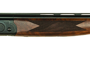 Mossberg 75473 Gold Reserve  Full Size 12 Gauge Break Open 3" 2rd 30" Blue Polished Over/Under Vent Rib Barrel, Black Polished Engraved Stainless Steel Receiver, Fixed Black Walnut Stock, Right Hand