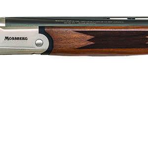 Mossberg 75478 Silver Reserve  Full Size 28 Gauge Break Open 2.75" 2rd 26" Matte Blued Over/Under Vent Rib Barrel, Satin Silver Stainless Steel Engraved Receiver, Fixed Black Walnut Stock, Right Hand