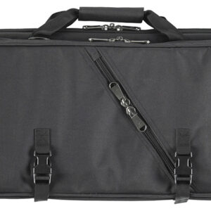 Bulldog  Two Gun Double Gun Case 52" Black Nylon for 2 Long Guns