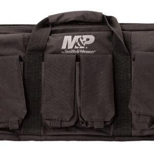 M&P Accessories 110025 Pro Tac Gun Case 42" Black Nylon w/ Full Length External Pocket & 6 Magazine Pouches