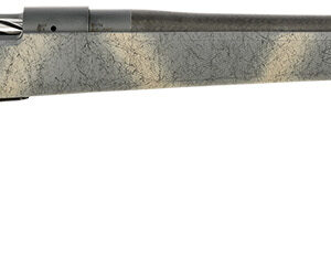 Bergara Rifles B14SM519CF B-14 Ridge Carbon Wilderness 6.5 PRC 2+1 24" Carbon Fiber Wrapped Barrel, Gray Cerakote Steel Receiver, SoftTouch Woodland Camo Fixed American Style Stock, Right Hand