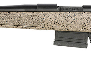 Bergara Rifles B14S352LC B-14 HMR 6.5 Creedmoor 5+1 22" Graphite Black Cerakote Barrel, Black Speckled Brown Molded w/Mini-Chassis, Adjustable LOP & Cheek Piece Stock, Left Hand