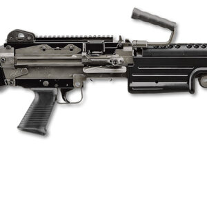 FN 46100171 M249S Para 5.56x45mm NATO  16.10" Barrel 30+1 Mag Or 200rd Belt Capacity, Black  Rotating & Telescoping Stock, Hydraulic Recoil Buffer, Non-Slip Buttplate, Optics Ready
