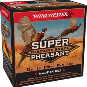 Winchester Ammo SPDG1235 Super Pheasant Diamond Grade 12Gauge 3" 1 5/8oz 5Shot 25 Per Box/10 Case