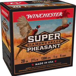 Winchester Ammo SPDG205 Super Pheasant Diamond Grade 20Gauge 2.75" 1oz 5Shot 25 Per Box/10 Case
