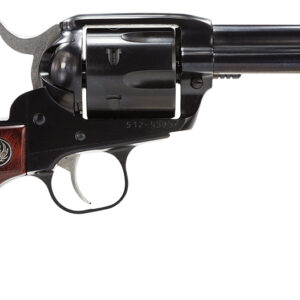 Ruger 5102 Vaquero  Medium Frame 45 Colt (Long Colt) 6rd 4.62" Blued Steel Barrel, Cylinder & Frame, Hardwood Grip, Transfer Bar Safety, Exposed Hammer