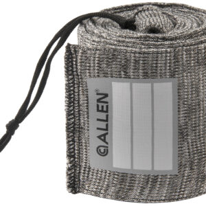 Allen 13167 Stretch Knit Gun Sock Gray Silicone-Treated Knit w/Custom ID Labeling Holds Rifles with Scope or Shotguns 52" L x 3.75" W Interior Dimensions