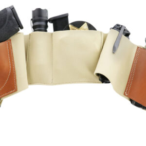 Galco UWKHXL2 UnderWraps 2.0 Khaki XL Leather/Nylon Handgun