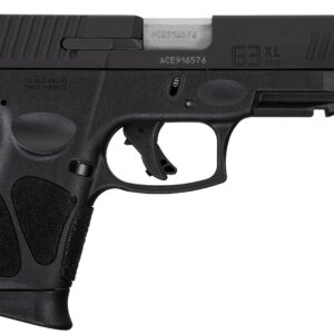 Taurus 1G3XLSR9041 G3XL  Compact Frame 9mm Luger 12+1 4" Matte Stainless Steel Barrel, Matte Black Tenifer Serrated Steel Slide, Black Polymer Frame w/Picatinny Rail, Black Polymer Grip, Right Hand