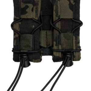High Speed Gear 13PT12MB TACO Mag Pouch Double MultiCam Black Nylon Belt Belts 2.25" Wide Compatible w/ Pistol