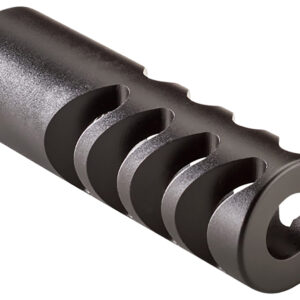 Alexander Arms MBMMB64KIT Millennium Muzzle Brake Kit Black Steel with 49/64-20 RH tpi Threads 4" OAL 3.50" Diameter for 50 Beowulf