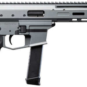 Angstadt Arms AAMDP09PG6 MDP-9  9mm Luger 27+1 5.85" Black Melonite Threaded Barrel, M-LOK Free-Float Handguards, Tactical Gray Cerakote Aluminum Picatinny Rail Receiver, Black Polymer Grips