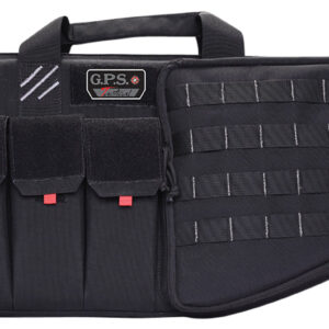 GPS Bags T30ARB Tactical AR Case 30" Black 1000D Nylon with Mag & Storage Pockets, Lockable Zippers, External Handgun Pocket & DuPont Teflon Coating