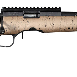 Christensen Arms 8011200100 Ranger  22 LR 10+1 18" Carbon Fiber/Threaded Barrel, Black Anodized Finish, Tan with Black Webbing Stock