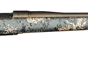 Christensen Arms 8010108500 Mesa FFT 300 Win Mag 3+1 22" Threaded Barrel, Burnt Bronze Cerakote, Green with Black/Tan Webbing Stock