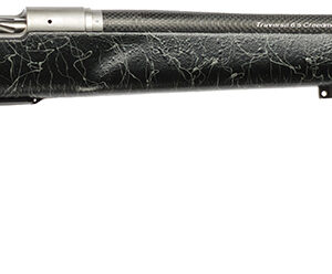 Christensen Arms 8011002000 Traverse  300 PRC 3+1 26" Threaded Barrel, Natural Stainless, Black with Gray Webbing Stock